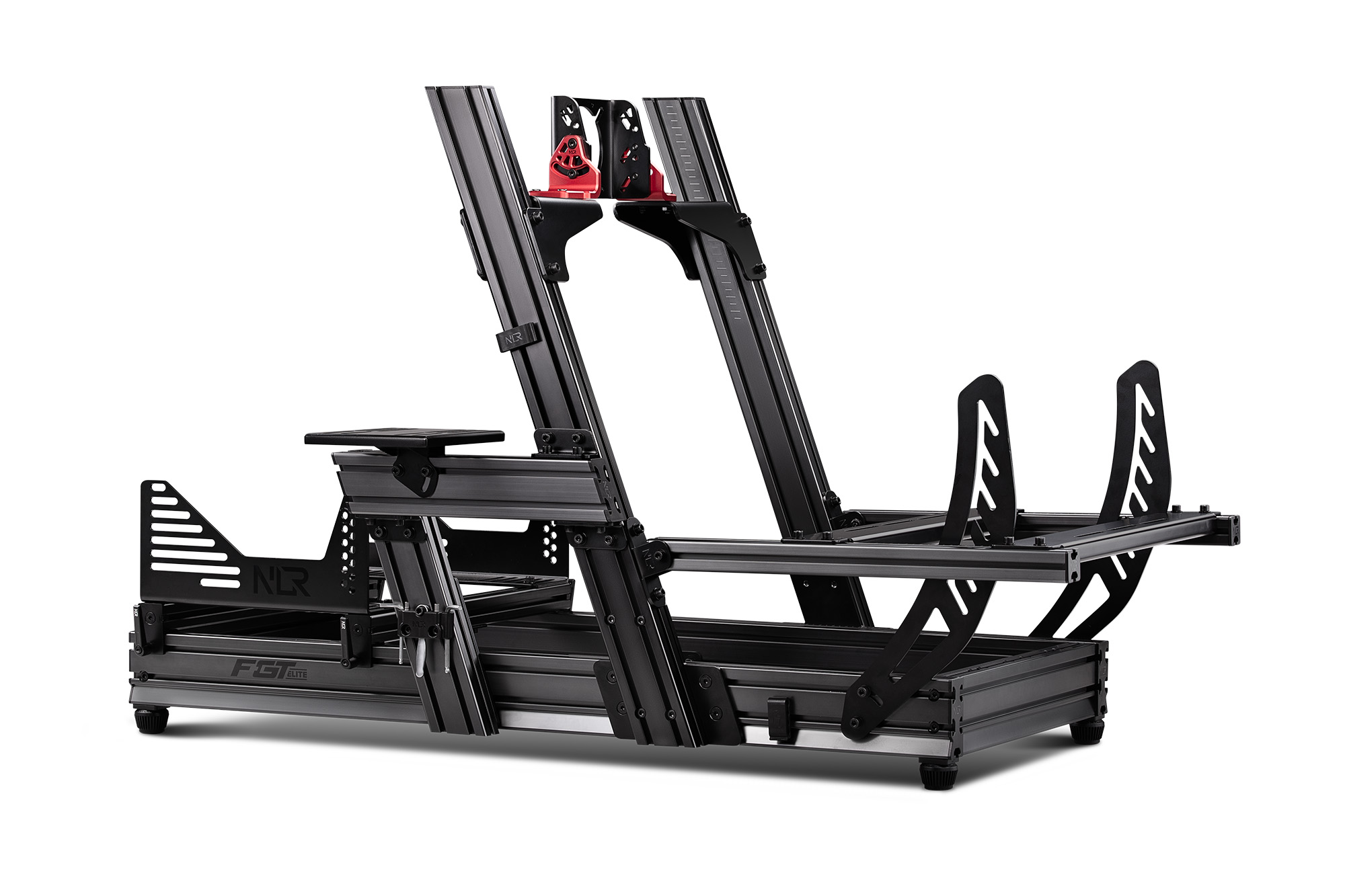 Next Level Racing - F-GT Elite Formula & GT Aluminium Profile Simulator Cockpit- Side And Front Mount Edition - Gratis frakt v:5321914