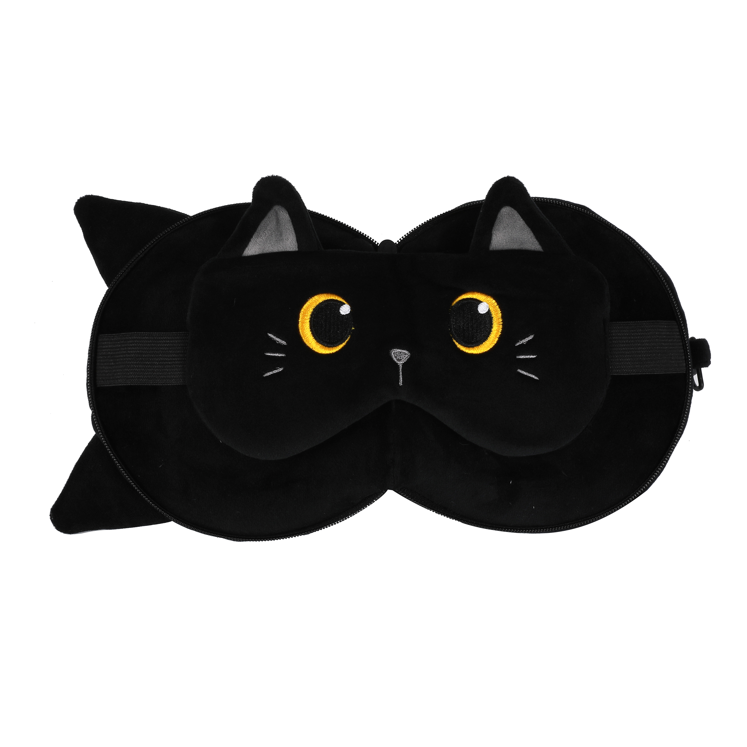 iTotal - Pillow with Sleep Mask - Black Cat (XL2527) v:5915345
