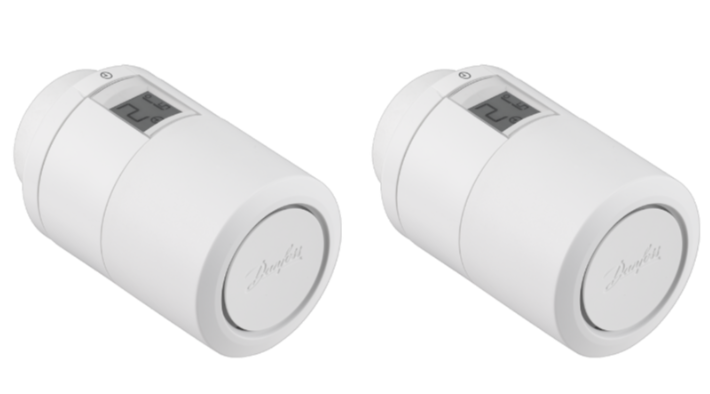 Danfoss - 2x Thermostat Eco Bluetooth - Bundle - Gratis frakt v:1302987