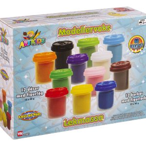 Artkids – 12 Cans Clay (32847) v:4542798