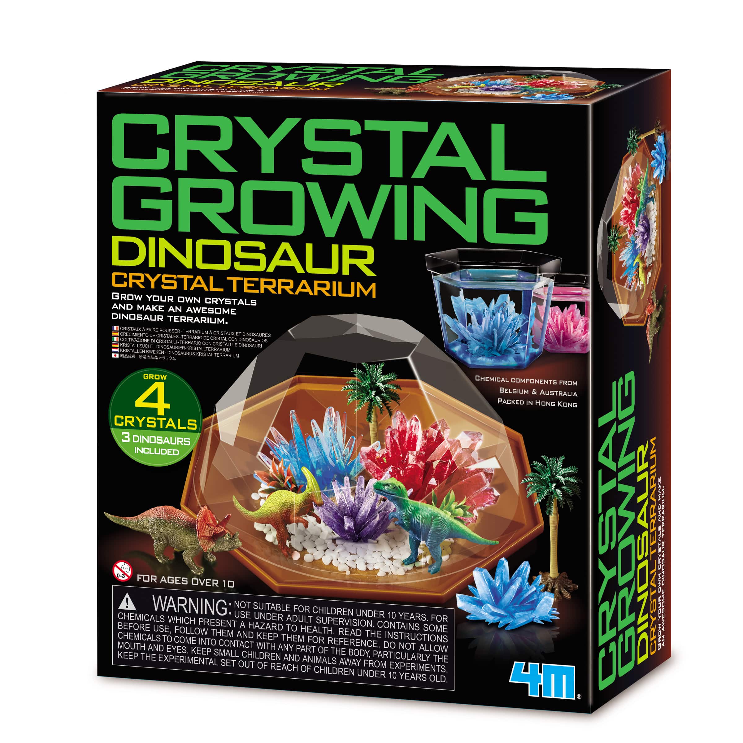 4M – Crystal Growing / Dinosaur Crystal Terrarium (EU) – (4M-03926) v:5874635