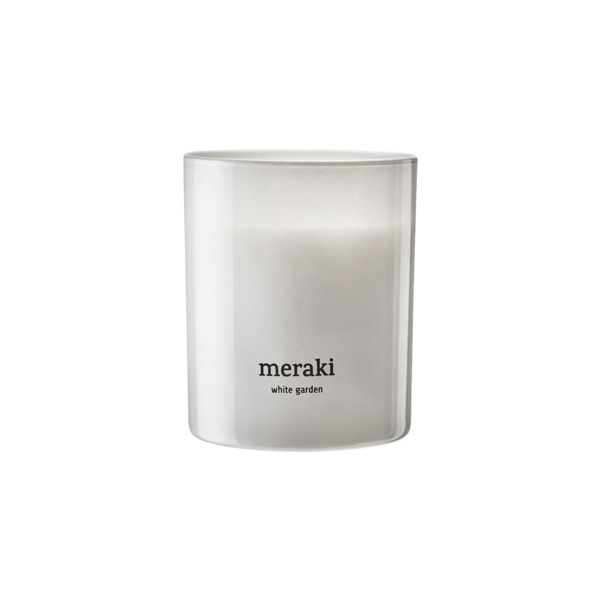 – Duftlys, White garden – White – h: 9.5 cm, dia: 8 cm v:7157000
