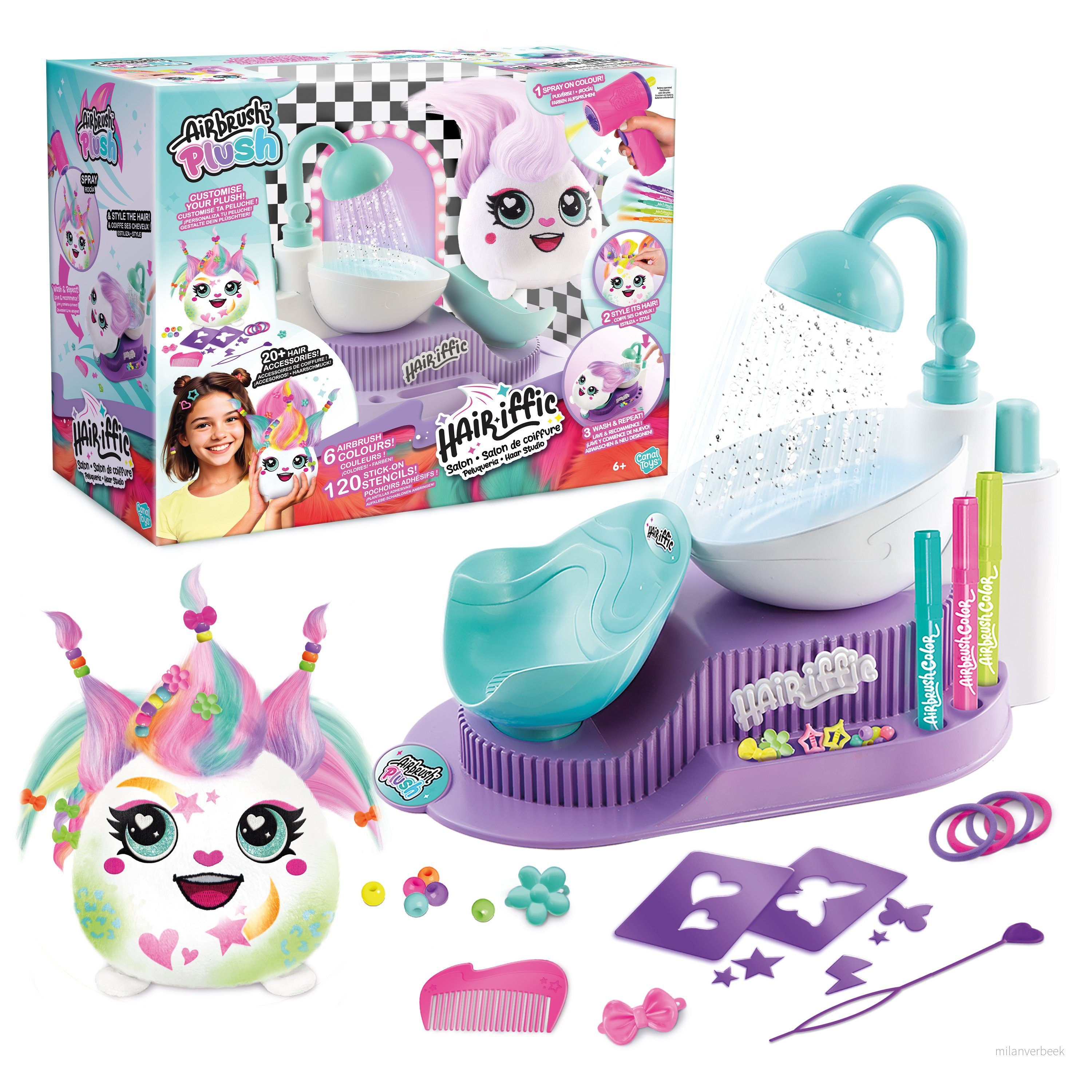 Airbrush Plush – Hair-iffic Hair Style Salon (12044) v:9987642