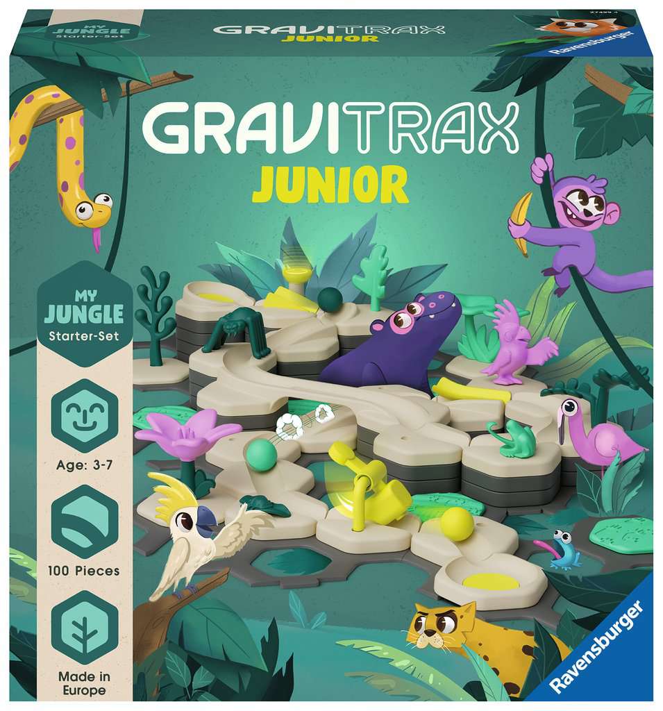 GraviTrax - Junior Starter-Set Jungle - (10927499) - Gratis frakt v:9723526