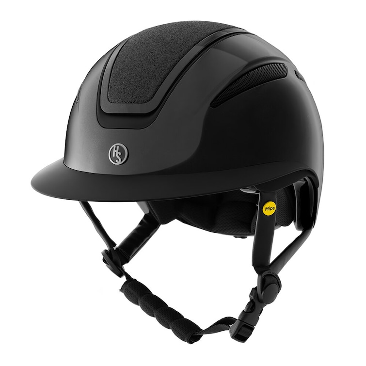 Hansbo Sport – Mips Air Shiny Black Riding Helmet – L – L – Gratis frakt v:4356858 Hansbo Sport – Mips Air Shiny Black Riding Helmet – L – L – Gratis frakt v:4356858