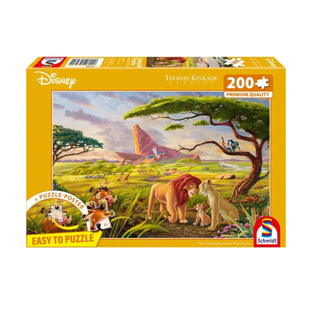 Schmidt – Thomas Kinkade: Disney – The Lion King Remember Who You Are (200 pieces) v:8150470