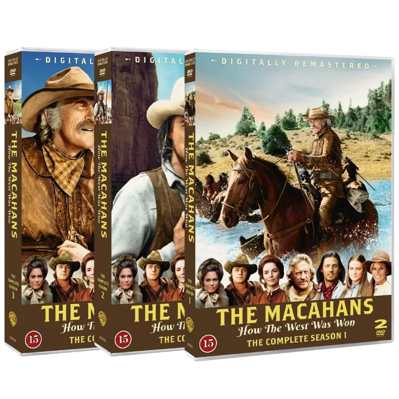 The Macahans - Familien Macahan How the west was won Bundle Season 1 - 3 v:5286323