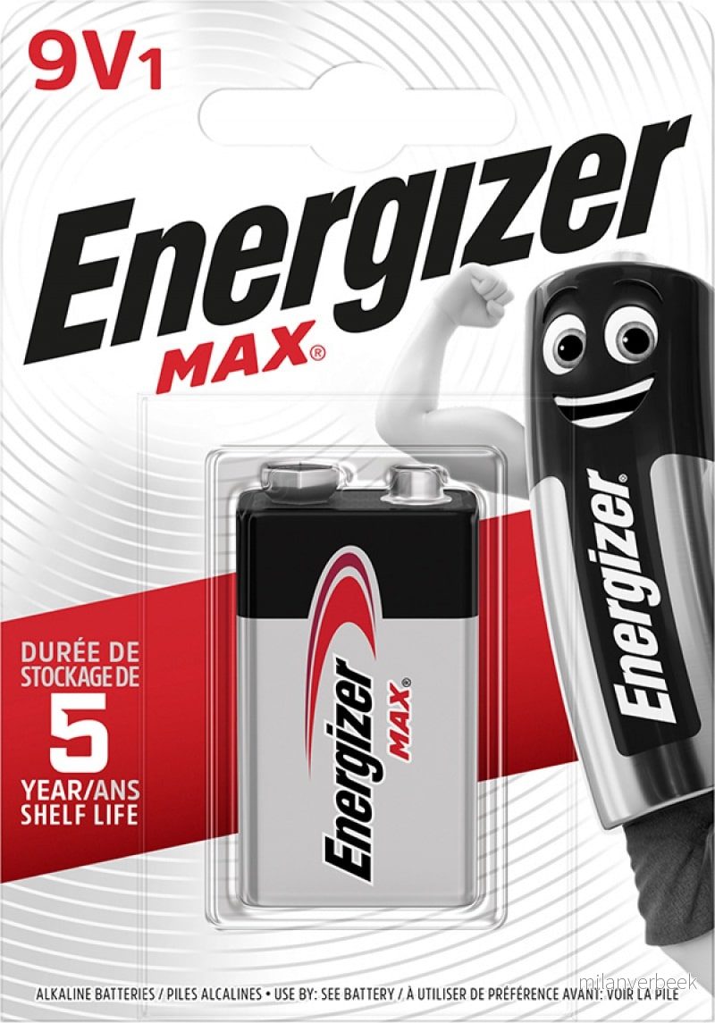 Energizer - Max 9v 1 Pack v:3225766