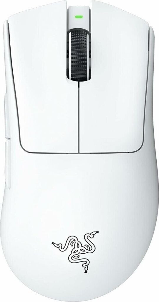 Razer DeathAdder V3 Pro Wireless – Ekstrem Lett Trådløs Gamingmus med 30K Sensor – White – Gratis frakt v:4132770