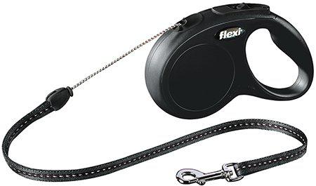 Flexi – New Classic – M – 5m Leash Cord – Black – Max 20Kg – 500 – Black v:6851437