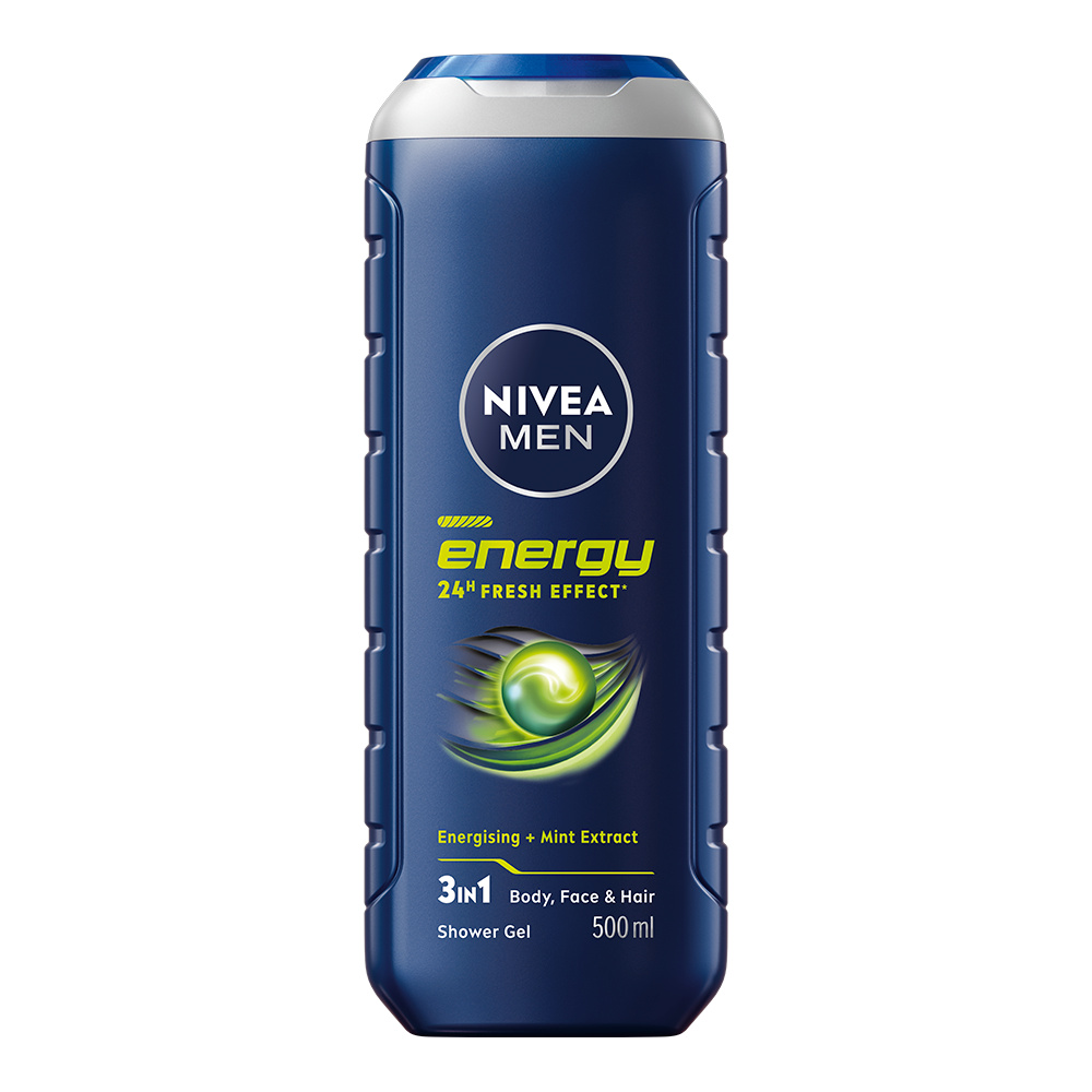 Nivea - Men Shower Gel Energy - 500 ml v:5165807