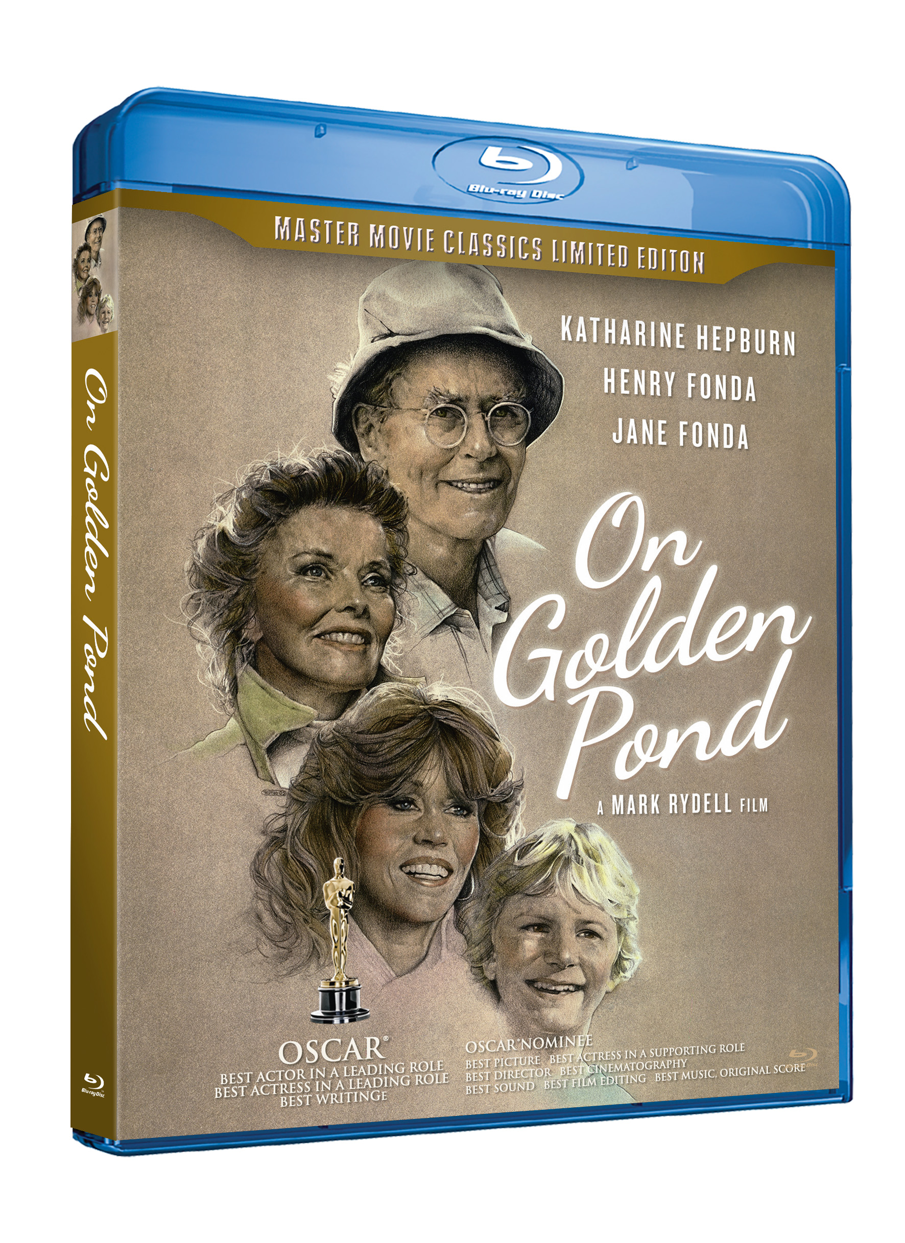 On Golden Pond - Starring Henry Fonda & Katharine Hepburn - (OneToWatch) - Blu-Ray - Limited Edition v:4224767