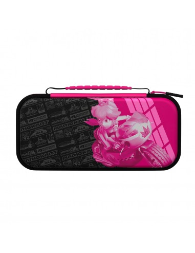 PDP Travel GLOW Case Grand Prix Peach Licensed Switch v:4454122