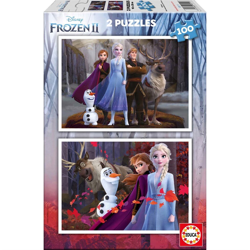 Educa – 2×100 pcs, Frozen 2 (018111) v:6419552 Educa – 2×100 pcs, Frozen 2 (018111) v:6419552