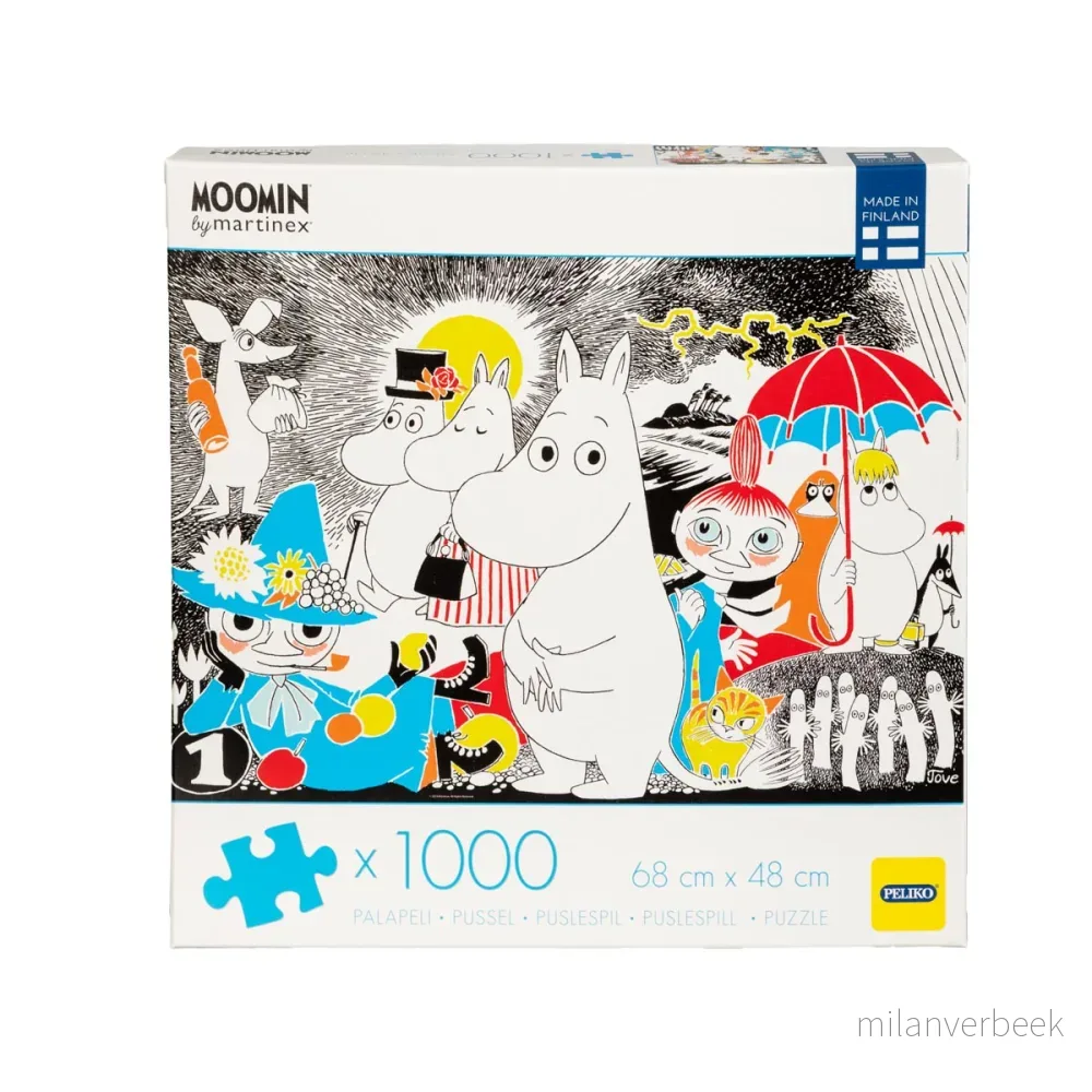 Moomin - Puzzle 1000 Pieces Comic Book Cover 1 (40855542) v:8359207
