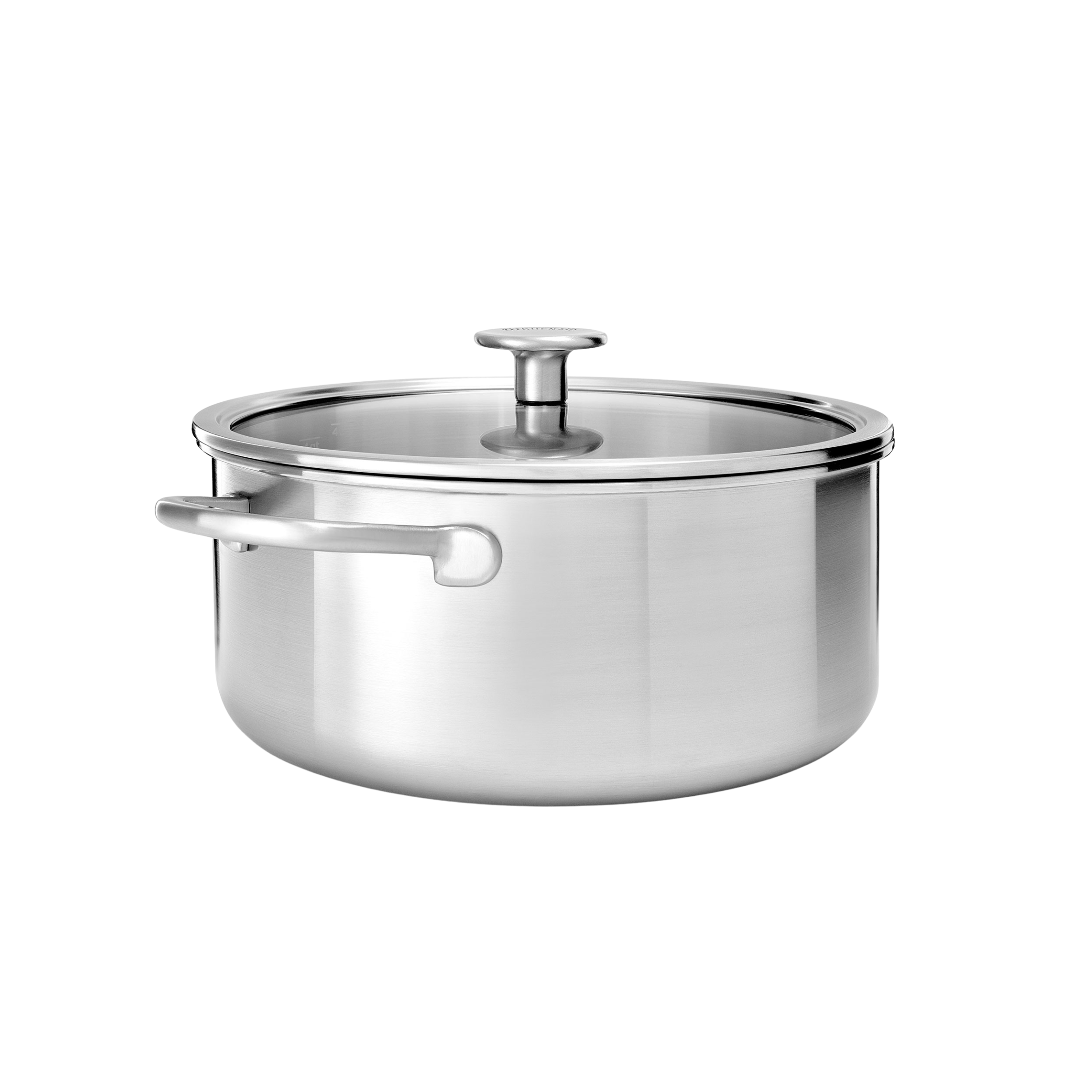 KitchenAid – Multiply Casserole with Lid – Silver – 24 cm – Gratis frakt v:1175508