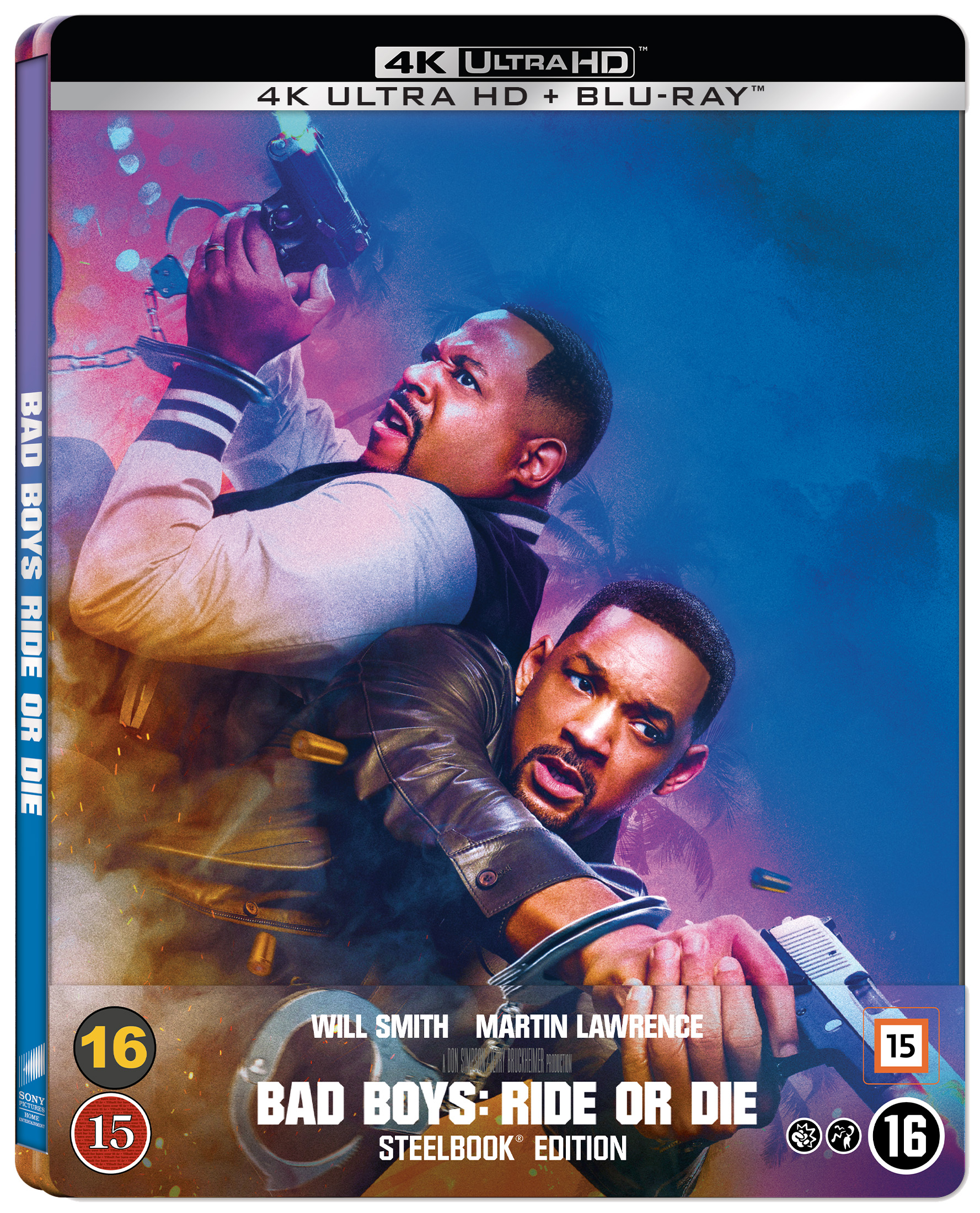 BAD BOYS RIDE OR DIE - 4K Blu-Ray - Steelbook v:7161442
