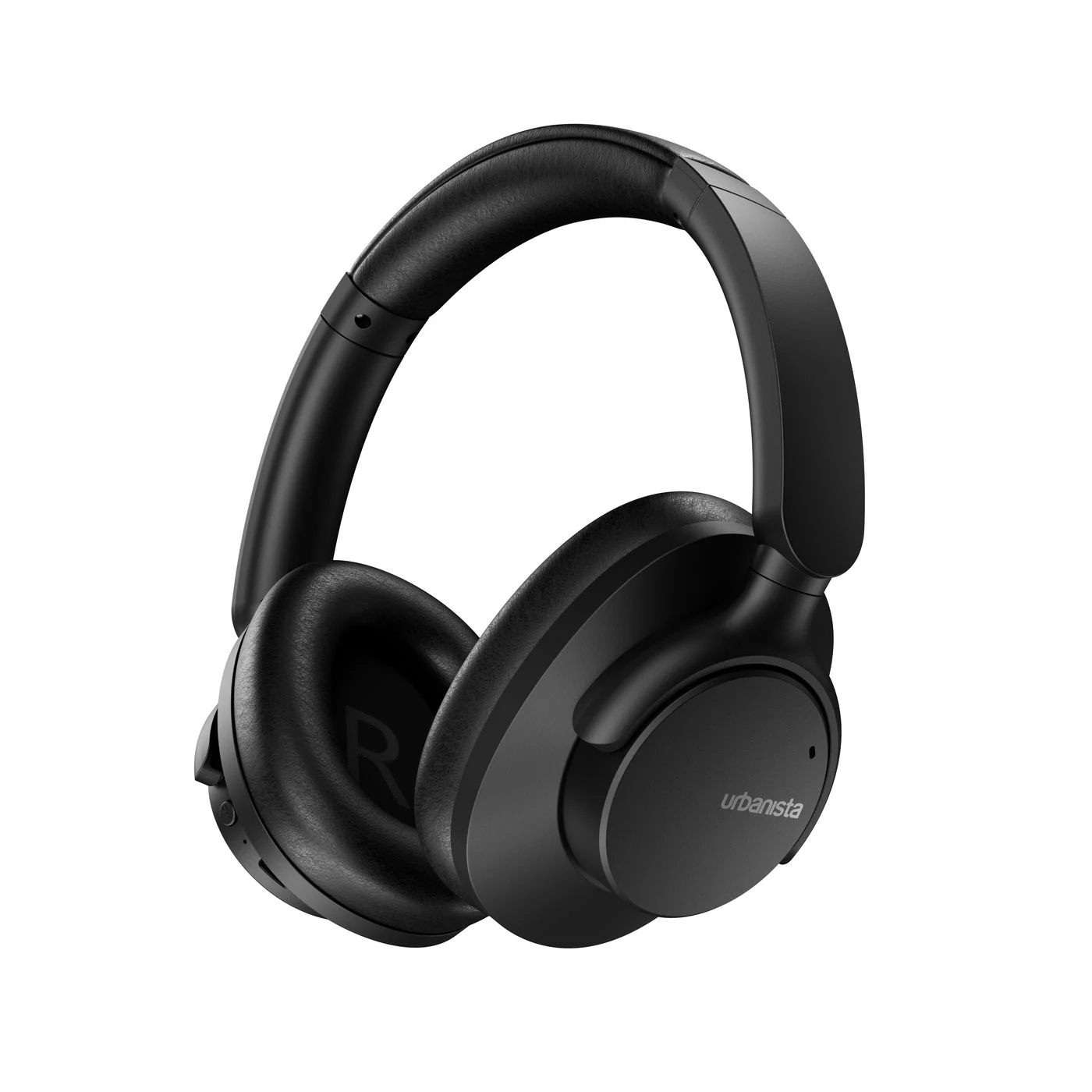 Urbanista - Valencia Active Noise Cancelling Over-ear Headphones - Midnight Black v:1664594
