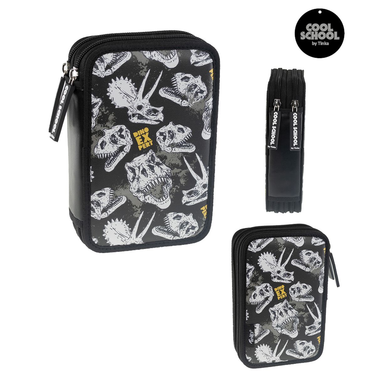Tinka – Pencil Case Double – Dino Skull v:2727656 Tinka – Pencil Case Double – Dino Skull v:2727656