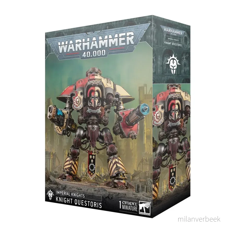 Warhammer 40k - Imperial Knights - Knight Questoris - Knight Questoris - Gratis frakt v:1179440