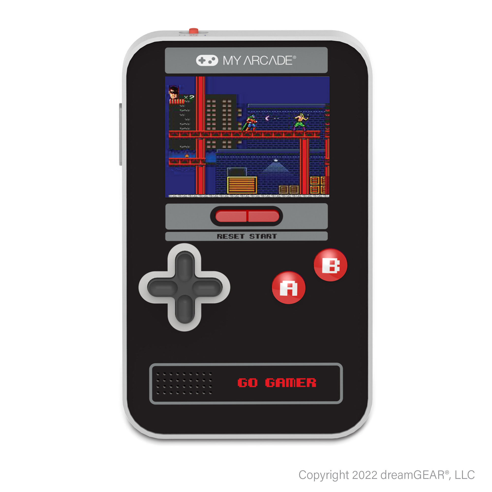 MY ARCADE, GO GAMER CLASSIC (300 GAMES IN 1), BLACK, GRAY, RED v:3823690