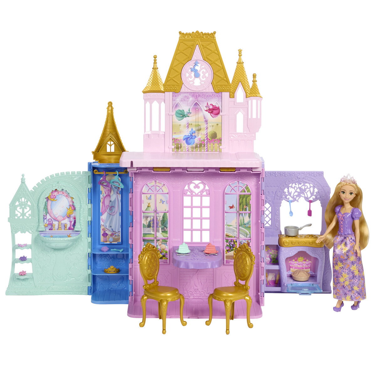 Disney – Princess Playset with Doll (JLK27) – Gratis frakt v:1294978