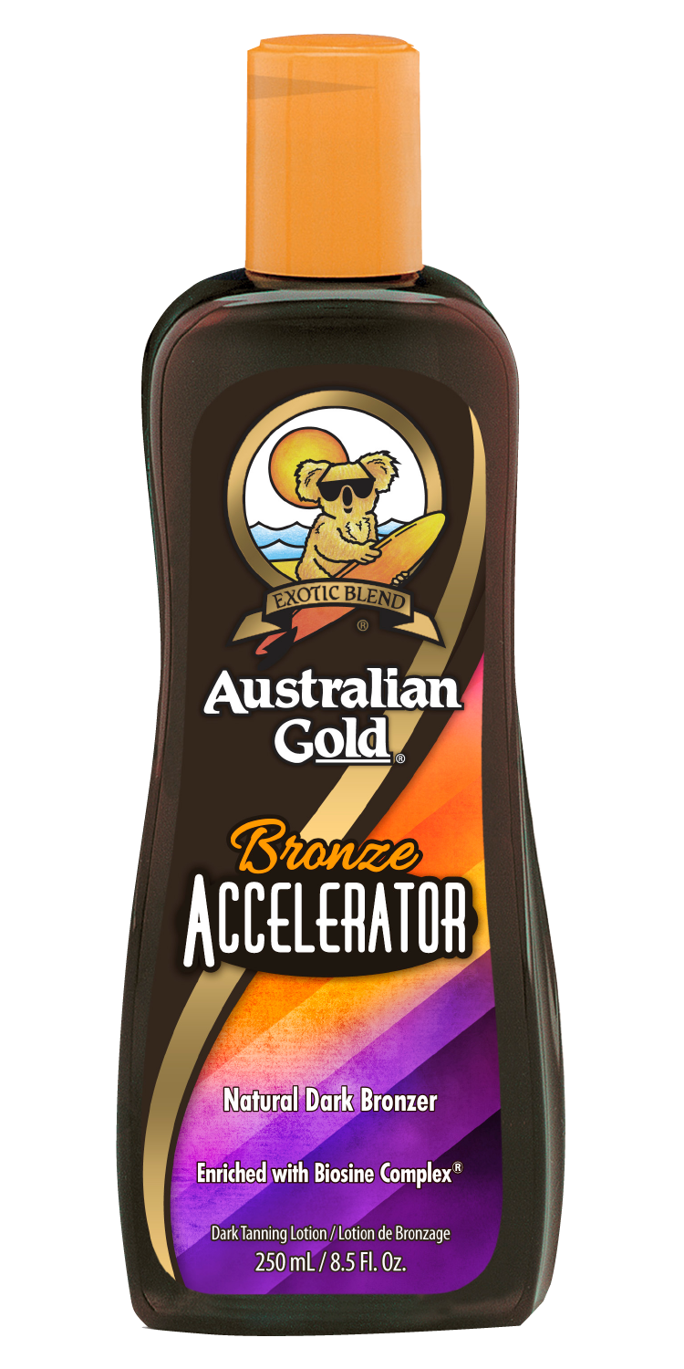 Australian Gold - Bronze Accelerator Dark Tanning Lotion 250 ml - 250 - Gold v:7151376