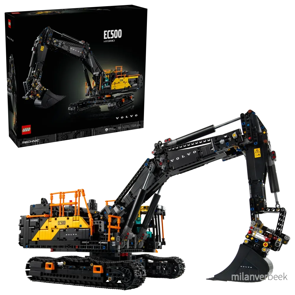 LEGO – Technic – Volvo EC500 Hybrid gravemaskin (42215) – Gratis frakt v:5191111 LEGO – Technic – Volvo EC500 Hybrid gravemaskin (42215) – Gratis frakt v:5191111