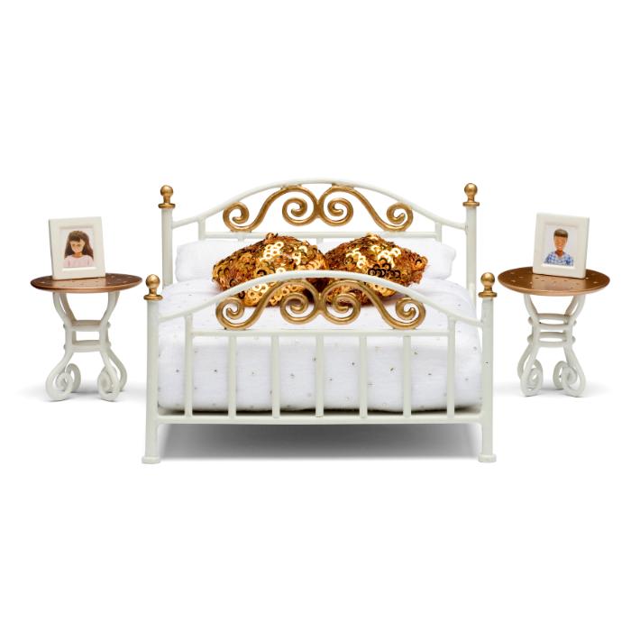 Lundby – Brass Bed Set (18292) v:1667620
