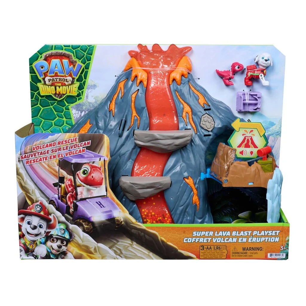 Paw Patrol - Movie 3 Super Lava Blast Playset (6076336) - Gratis frakt v:7967524