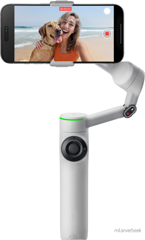 Insta360 - Flow 2 Pro Standard bundle - Stone Grey - Gratis frakt v:8676542