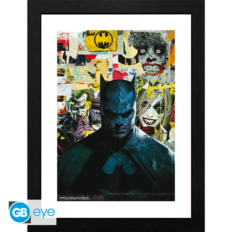 DC COMICS – Framed print "Batman" (30×40) x2 v:3298794 DC COMICS – Framed print "Batman" (30×40) x2 v:3298794