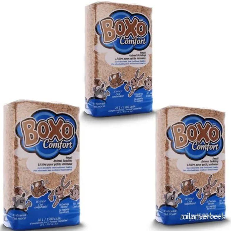 Boxo – Soft Paper Comfort Bedding 51L x 3 – Gratis frakt v:7323835