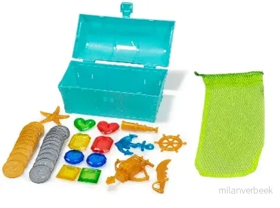 HAPPY SUMMER - Treasure Chest Dive Set 44 pcs (303505) v:9892854