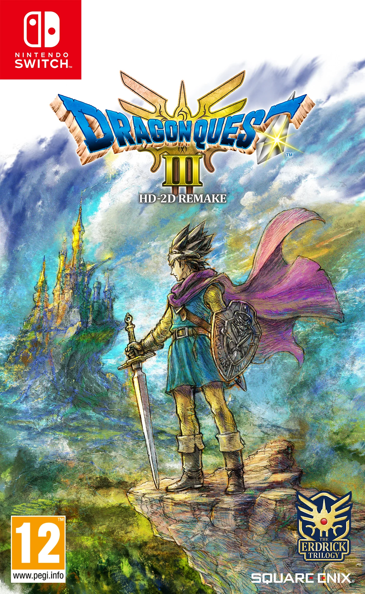 Dragon Quest III HD-2D Remake - Nintendo Switch - Engelsk - Standard v:9765479