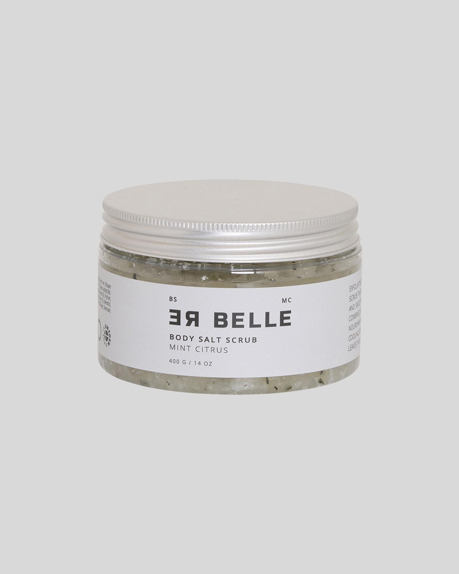 Rebelle Copenhagen - Body Salt Scrub - Mint - 250 ml v:9838597