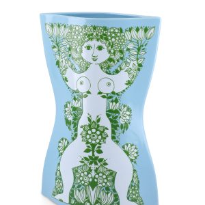 Bjørn Wiinblad – Nina Vase – Lys Blå/Grønn – H28.5 cm v:4395817 Bjørn Wiinblad – Nina Vase – Lys Blå/Grønn – H28.5 cm v:4395817