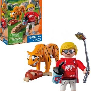 PLAYMOBIL – Zoo: Tiger and Visitor (72089) v:6085665