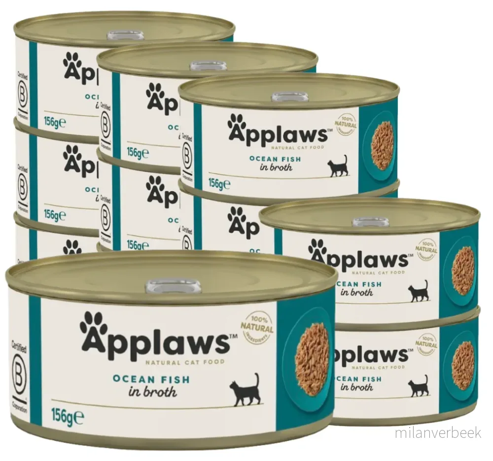Applaws - 12 x Wet Cat Food 156 g - Ocean Fish - 1.87 - Ocean Fish v:6383566