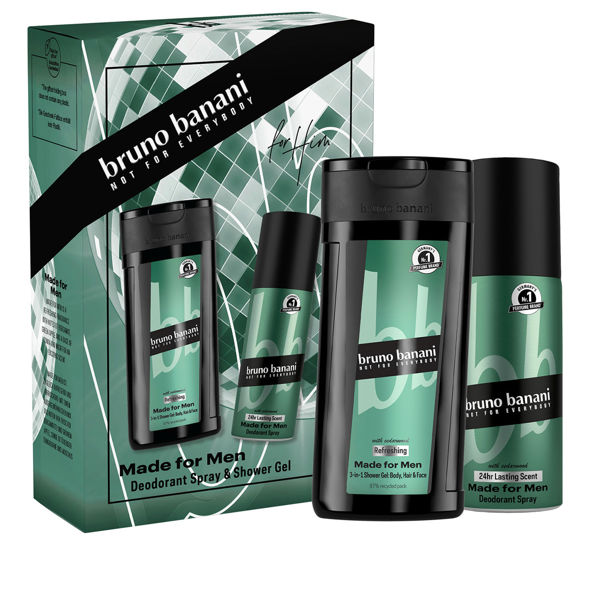 Bruno Banani – XMAS Men Shower Gel 250ml + Deo Spray 150ml v:4052526 Bruno Banani – XMAS Men Shower Gel 250ml + Deo Spray 150ml v:4052526