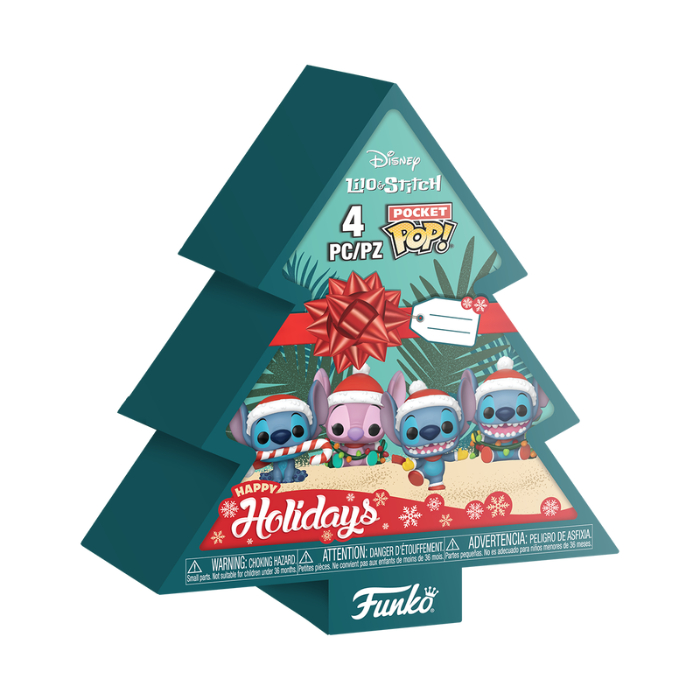 Funko Pop! – Keychain 4-Pack Stitch HLDY Tree Box (86092) v:8384221 Funko Pop! – Keychain 4-Pack Stitch HLDY Tree Box (86092) v:8384221
