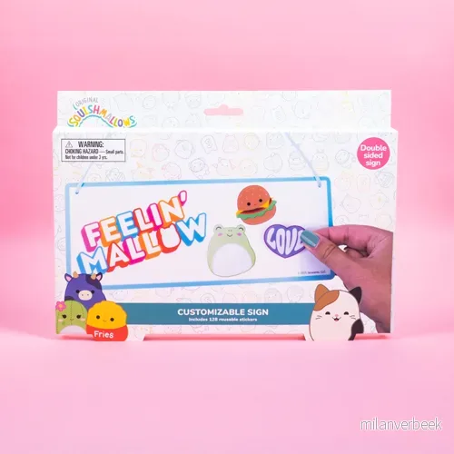 Squishmallows – Room Sign with Wall Decals – Gratis frakt v:3404912