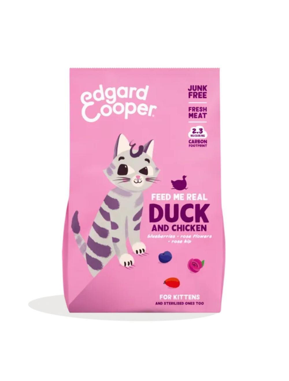 Edgard Cooper - Kitten Dryfood Duck/Chicken - 2kg best before Nov.6th 2026 v:8406192