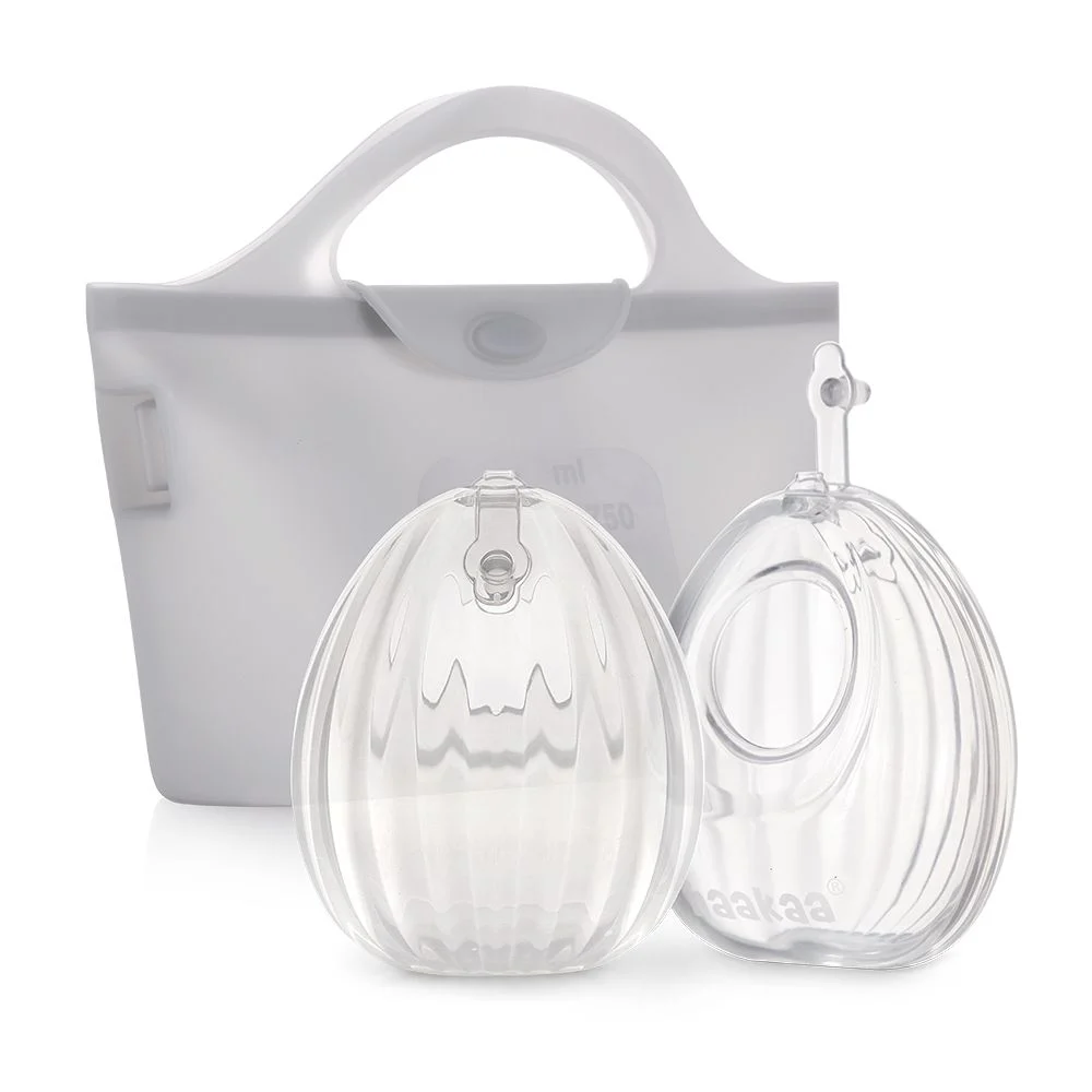 Haakaa – Shell Wearable Silicone Breast Pumps – 75 ml – 2 pcs – Gratis frakt v:2814031