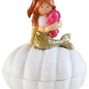 KIDS by FRIIS – Box w. lid – The little mermaid – 15 cm diameter, 10 cm height v:6842630
