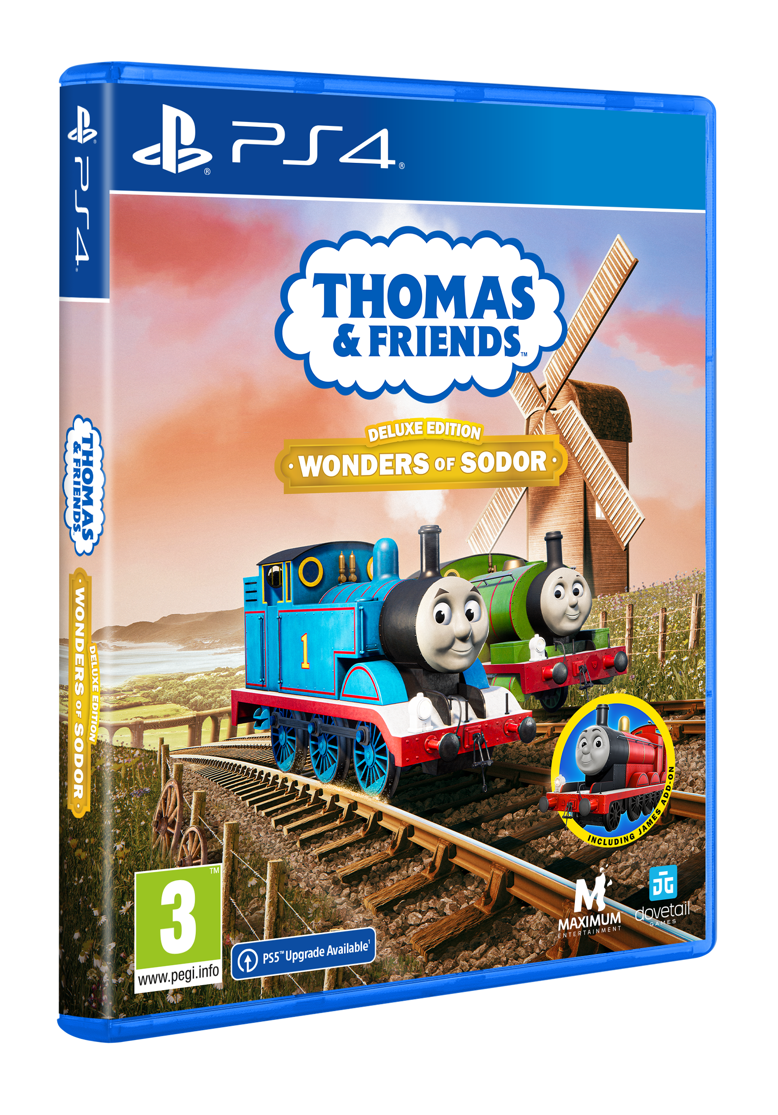 Thomas and Friends: Wonders of Sodor (Deluxe Edition) - PlayStation 4 - Engelsk - Deluxe Edition v:8976533