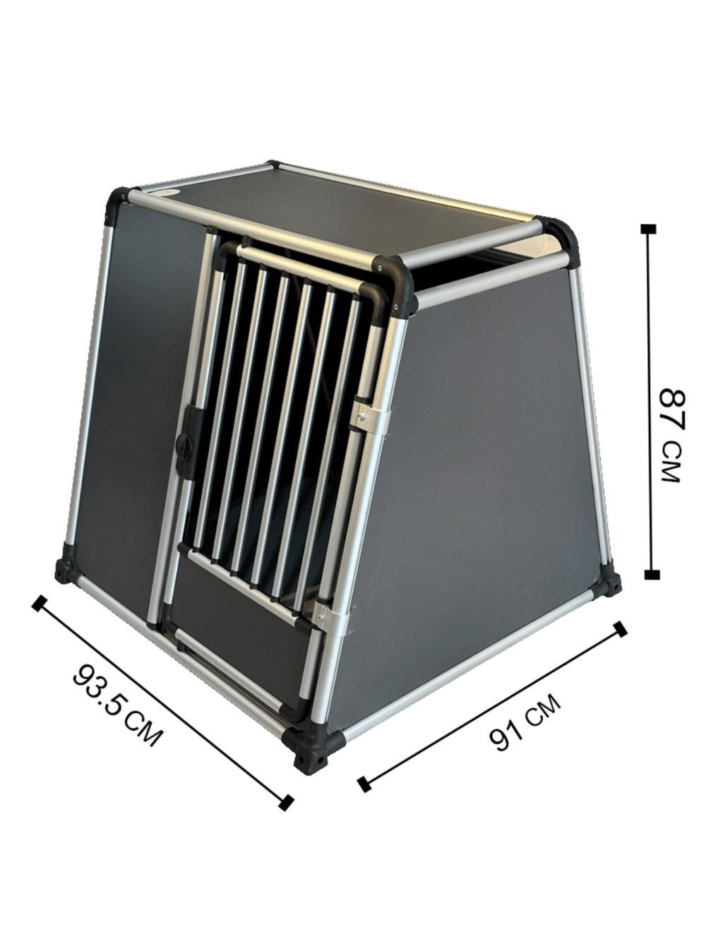 Nordic paws – Transport cage – Alu – XXXL – 93x91x87cm – Gratis frakt v:6019980