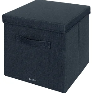 Leitz – Fabric Storage Box 2 Pieces – Grey – Large v:3789886