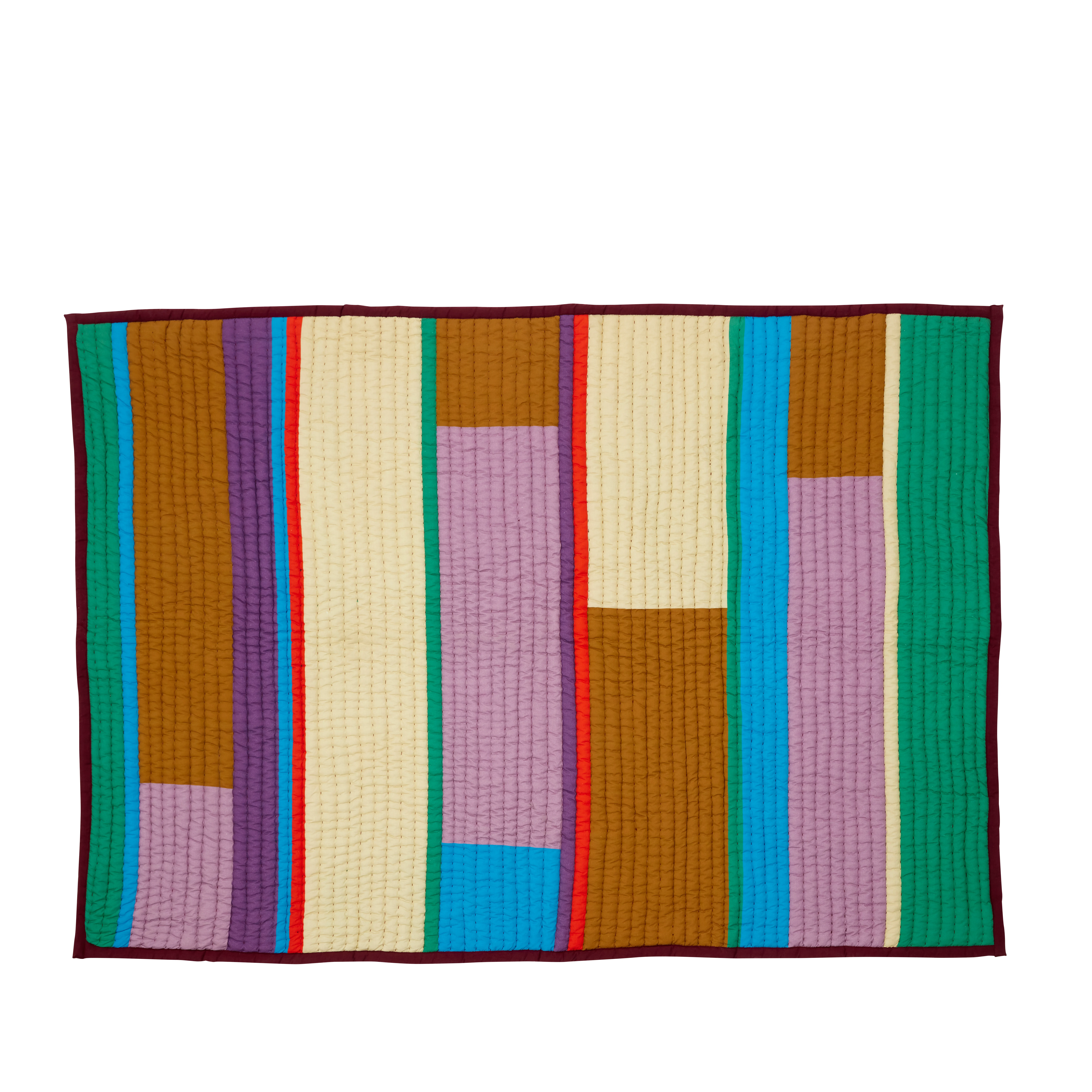Hübsch – Pavilion Pledd Block – 140×200 cm – Flerfarget – Gratis frakt v:9983966 Hübsch – Pavilion Pledd Block – 140×200 cm – Flerfarget – Gratis frakt v:9983966