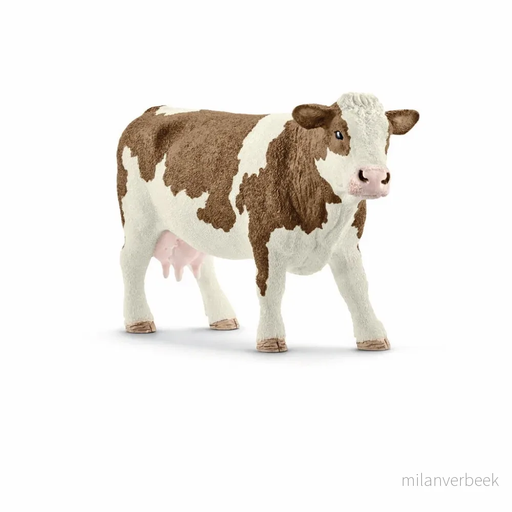 Schleich – Farm World – Simmental Cow (13801) v:9089796 Schleich – Farm World – Simmental Cow (13801) v:9089796